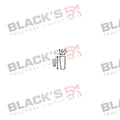 Cab Glass- Lower Front- Clear suitable for Ford &amp; Fordson -  81830052