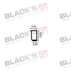 Cab Glass- LH Lower Front- Green Tint suitable for New Holland -  