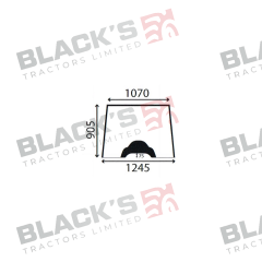 Cab Glass- Front Window - Green Tint suitable for Massey Ferguson -  3806573M1
