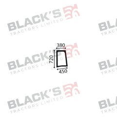 Cab Glass-  LH Side Window - Green Tint suitable for New Holland -  