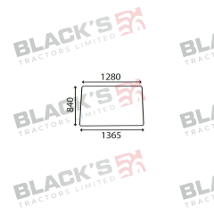 Cab Glass- Front Window - Clear suitable for Zetor -  67827961