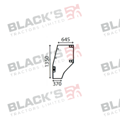 Cab Glass- LH Door- Clear suitable for Deutz -  4400340