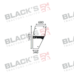 Cab Glass- LH Door- Clear suitable for Deutz -  4347340