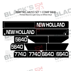 Decal Set - New Holland 5640 suitable for New Holland -  