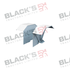 Square Mudguard / Fender Pair - Export Type suitable for Ford &amp; Fordson -  C9NN16312E  D0NN16313R