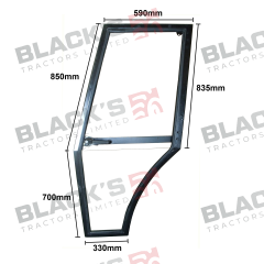 LH Door Frame - 3478235M92 suitable for Massey Ferguson -  3478235M92