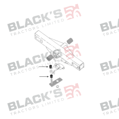 Steering Arm Bush suitable for Case International -  1536870C1  405574R1