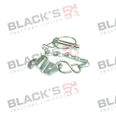 Lynch Pin Chain And Bracket suitable for Massey Ferguson -  195646M91  195646M92