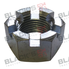 Link Arm Mounting Pin Castle Nut suitable for Ford &amp; Fordson -  390767S36  83958917