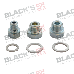 Filter Blanking Plug Kit suitable for Massey Ferguson -  