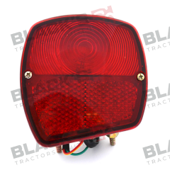 Rear Light Round Mudguard / Fender RH suitable for Ford &amp; Fordson -  
