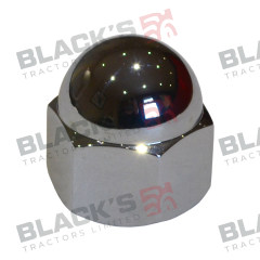 Chrome Steering Wheel Nut suitable for Massey Ferguson -  195592M1