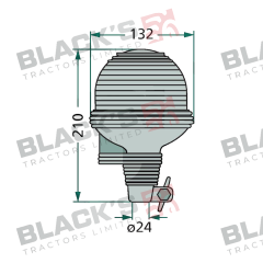 Rotating Warning Beacon suitable for Ford &amp; Fordson -  