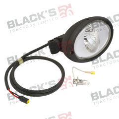 COBO Front Work Lamp RH - Oval - Grab Rail Mounted 84138310 suitable for New Holland -  