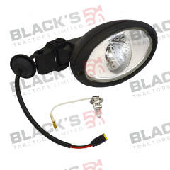 Front Work Lamp RH - Oval - Roof Mounted suitable for New Holland -