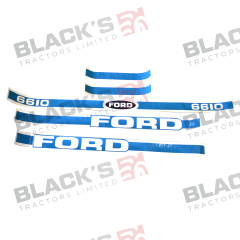 Decal Set - Ford 6610  suitable for Ford &amp; Fordson -  83928796  EBPN16605KA