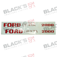 Decal Set - Ford 2000 Dexta suitable for Ford &amp; Fordson -  
