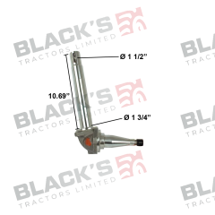 Spindle Right Hand suitable for Ford &amp; Fordson -  81815914  81859405  C5NN3105A