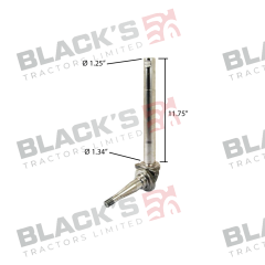 Spindle LH suitable for Ford &amp; Fordson -  81816577  C5NN3106D  C5NN3106R