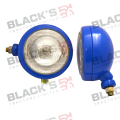 Headlight - Side Mounting Blue suitable for Ford &amp; Fordson -  