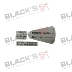 Decal - Position Control Dexta Super Dexta suitable for Ford &amp; Fordson -  