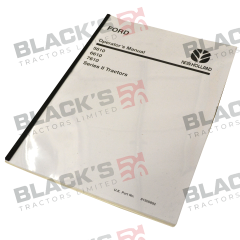 Operators Manual suitable for Ford &amp; Fordson -  