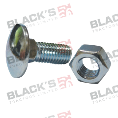 Coach Bolt &amp; Nut M12 x 30mm suitable for Ford &amp; Fordson -  