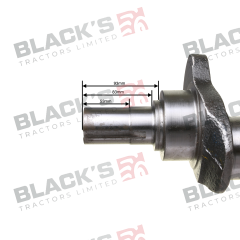 Crankshaft suitable for Ford &amp; Fordson -  81804029  C5NE6303K  FONN6300FB