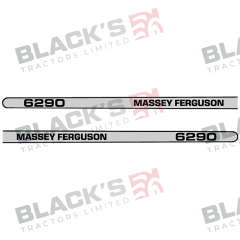 Decal Set - Massey Ferguson 6290 suitable for Massey Ferguson -  3781432M1 3781433M1