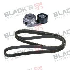 Belt Tensioner And Belt Kit suitable for New Holland -  8650469  6PK2217  81865046