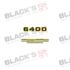 Decal Set - John Deere 6400 suitable for John Deere -  