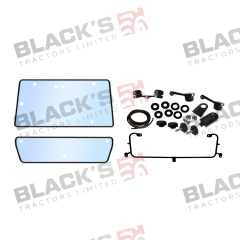 Complete Rear Window Kit suitable for Massey Ferguson -  3901616M1  3477712m91