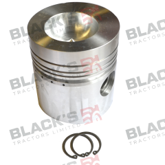 Piston, Pin &amp; Clips suitable for Massey Ferguson -  