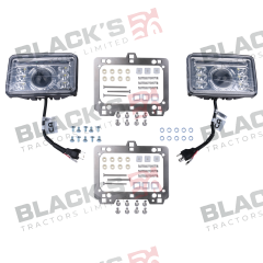 LED Headlight Kit suitable for Massey Ferguson -  1693943m93  3809345m91  3824711m92