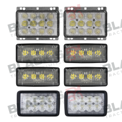 LED Headlight / Work Light Kit suitable for John Deere -  RE48990  AL75338  AZY75360