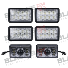 LED Headlight Kit suitable for Case International -  1328615C1  1333291C1   85651C91 