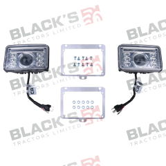 LED Headlight Kit (Left Hand Drive) suitable for New Holland -  F0NN13006AB  83999518  81869794